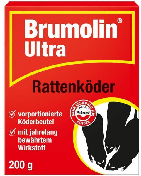 Bayer Brumolin Ultra Rattenköder 200g