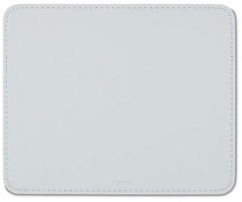 Hama White Leather Effect Mouse Mat