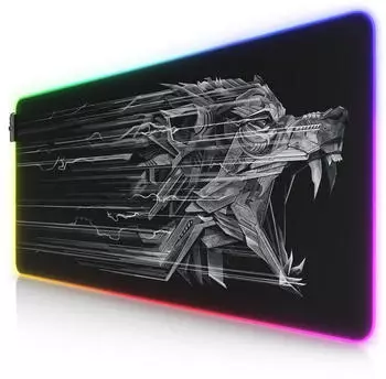 Titanwolf XXL RGB Gaming Mousepad Epsilon Lightning