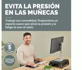 Fellowes Breyta Mauspad mit Handgelenkauflage schwarz