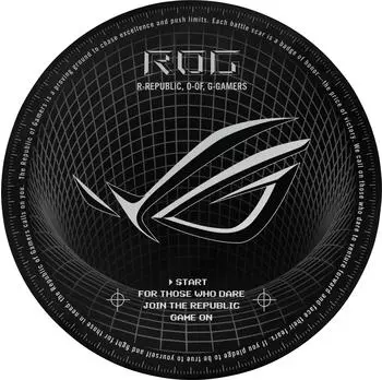 ASUS ROG Cosmic Mat II Mauspad, schwarz (90GC0220-BGW000)