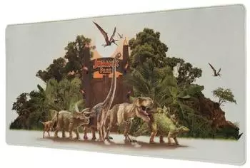 Erik Jurassic Park Gaming Mauspad XL, rutschfest, wasserabweisend (MGGE089)