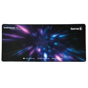 Wortmann Mousepad XXL Pure Gaming schwarz/violett (900x400x3mm)
