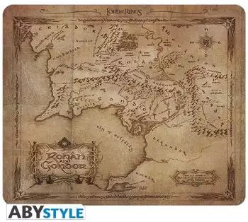 ABYstyle Mousepad "Der Herr der Ringe" Karte Rohan & Gondor (173645)