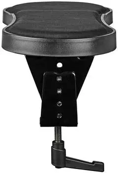 Nedis Ergonomische Armlehne mit Mauspad, 360&deg; schwenkbar, schwarz (ERGOCAR200BK)