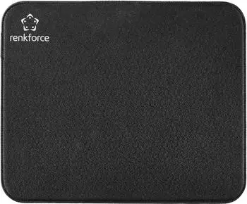 Renkforce Mauspad schwarz (RF-5873142)