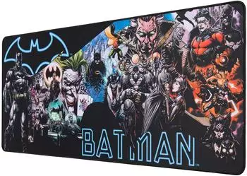 Subsonic Batman V2 Gaming Mauspad XXL, 90x40cm, schwarz