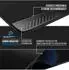 Titanwolf Gaming Mauspad XXXL 900x500mm, schwarz