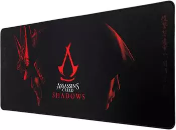 Subsonic Assassin's Creed Shadows XXL Gaming-Mauspad 90x40cm, schwarz