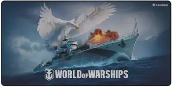 Genesis Carbon 500 Maxi Gaming-Mauspad World of Warships 900&times;450mm (NPG-1739)