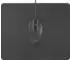 Natec Printable Black Mauspad 210x250mm, Stoff, schwarz (NPP-2039)