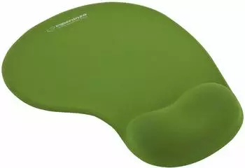 Esperanza Mauspad mit Gel-Handgelenkauflage, gr&uuml;n (EA137G)