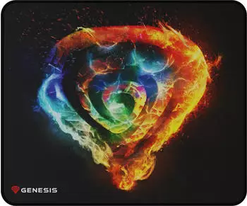 Genesis Carbon 500 M Fire G2 Gaming-Mauspad 300x250mm (S5625870)