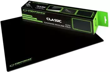 Esperanza Gaming-Mauspad 300x240mm, schwarz, rutschfest (EGP102K)