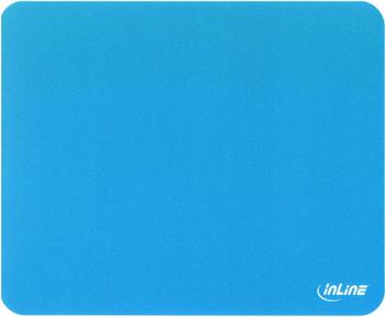 InLine Maus-Pad antimikrobiell - ultradünn (blau)
