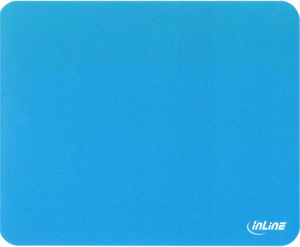 InLine Maus-Pad antimikrobiell - ultradünn (blau)