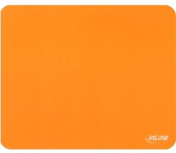InLine Maus-Pad antimikrobiell - ultradünn (orange)