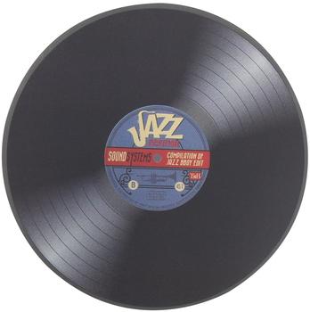 T'nB TSVINYLE2 Mauspad mit Vinylschallplatte Design schwarz