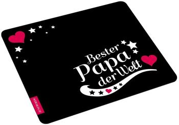 Wandkings Mauspad mit Schriftzug "Bester Papa der Welt" 7