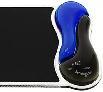 Kensington Maus Duo Gel Wrist Rest blau