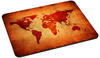 PEDEA Design Mauspad braun Global Map