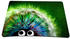 green hedgehog: PEDEA Design Mauspad