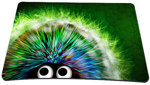 PEDEA Design Mauspad Green Hedgehog