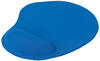 Digitus Ergonomisches Mauspad mit Handballenauflage blau
