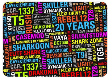 Sharkoon 20 Years Limited Edition Mouse Mat