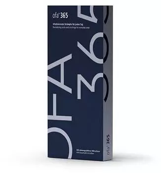 ofa 365 Wellness Kniestrumpf mit Mikrofaser / marine III