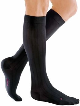 Medi mediven for men Herren Kompressions-Kniestrümpfe schwarz (3B40516)
