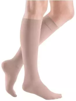 Medi mediven elegance KKL 2 AD Kniestrümpfe normal geschlossene Fußspitze cashmere II
