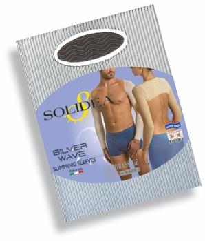 Solidea SILVER WAVE Slimming Sleeves M Nero (1 Stk.)