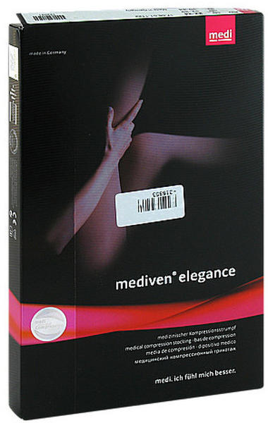 Medi Mediven Elegance Kniestrumpf schwarz Gr.3