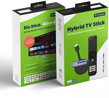 freenet Hybrid TV Stick inkl 3 Monate Freenet TV