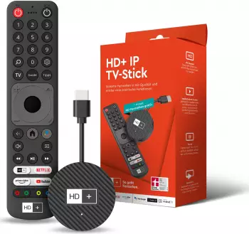 HD+ IP TV-Stick 4K UHD, Android TV
