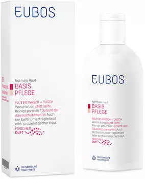 Eubos Basis Pflege Fl&uuml;ssig Wasch + Dusch Frischer Duft