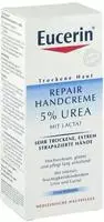 Eucerin 775892, Eucerin UreaRepair 5% Urea Hand Cream 75 ml, Grundpreis: &euro; 100,-