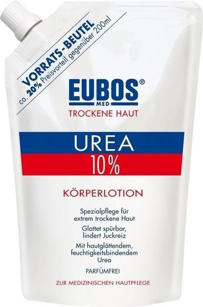 Eubos Trockene Haut Urea 10% Körperlotion Nachfüllbeutel (400ml)