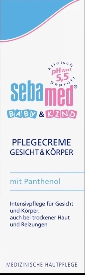 Sebamed Baby und Kind Pflegecreme 75 ml