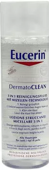 Eucerin DermatoCLEAN 3in1 Reinigungsfluid mit Mizellen-Technologie (200ml)