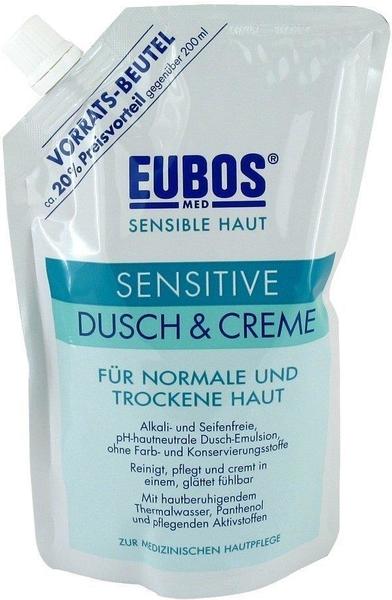 Eubos Sensitive Dusch & Creme Nachfüll. (400 ml)