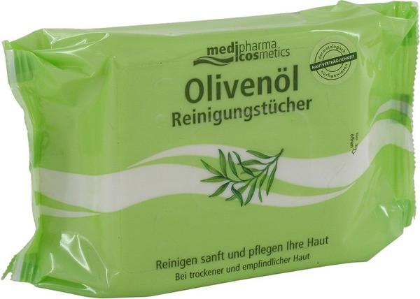 Medipharma Olivenöl Reinigungstücher (25 Stk.)