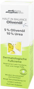 Medipharma Olivenöl Haut in Balnce Dermatologische Fußcreme (100 ml)