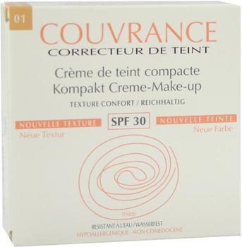Avène Couvrance Kompakt Creme Make-up reichhaltig 1.0 Porzellan (10g)