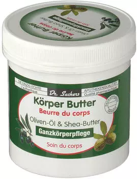 Dr. Sachers K&ouml;rperbutter Oliven-&Ouml;l & Shea-Butter (250ml)