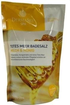 DermaSel Totes Meer Badesalz Milch & Honig (420g)