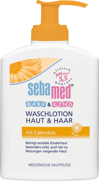 Sebamed Baby & Kind Waschlotion Haut & Haar mit Calendula (200ml)