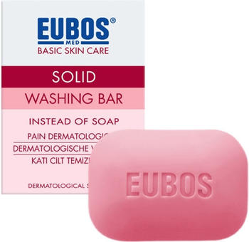 Eubos Fest Rot Seife (125g)