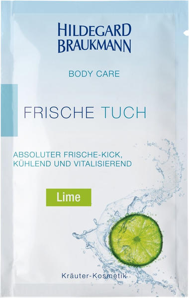 Hildegard Braukmann FrischeTücher Body Care Lime (10Stk.)